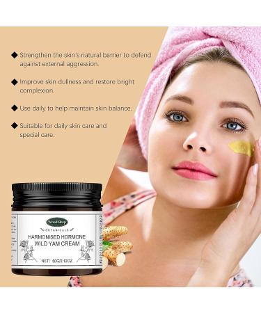 Wild Yam Cream for Hormone Balance for Women Organic Wild Yam Cream for Menopause Anti Aging Face Cream Wild Yam Balancing Cream Wild Yam Hormone Cream Nourishing Face Moisturizer - Buy Online on GoSupps.com