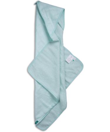Urban Kanga Hooded Baby Towel - Double-Sided Oeko-Tex 100% Cotton Muslin (Mint) | Soft & Safe International Shipping - Buy Online on GoSupps.com