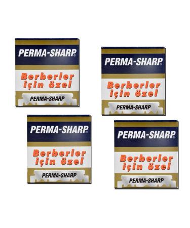 Unknown Perma Sharp Professional Razor Blades 4 x 100