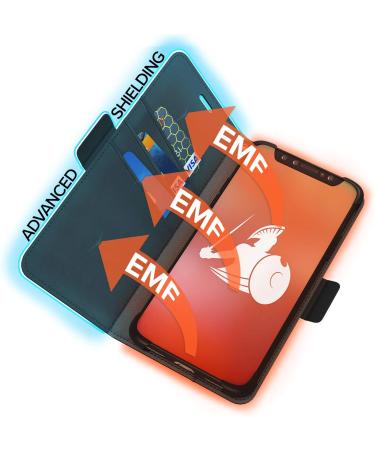 DefenderShield EMF Protection & 5G Anti-Radiation iPhone 11 Case - RFID Blocking Removable Wallpaper Magnetic Closure - Black - Buy Online on GoSupps.com