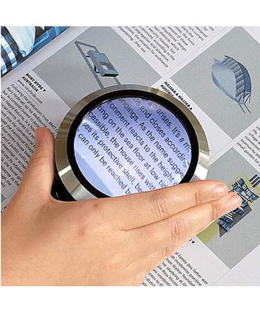 Glass with Light LED Charging 3R Magnifier Portable Reading Magnifier HD 5 Times Parent Gift 2X 4X 25x Lightweight Handheld Glass Made in China - Buy Online on GoSupps.com