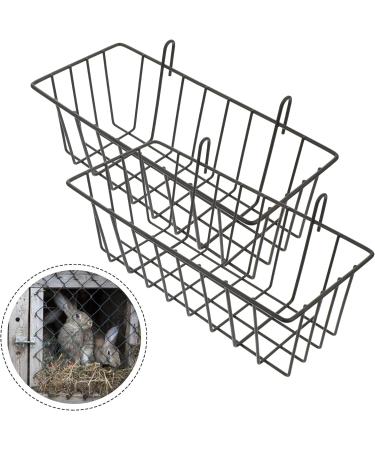POPETPOP 2Pcs Hanging Hay Racks Decorative Hay Container Guinea Pig Hay Feeder Hay Holder - Buy Online on GoSupps.com