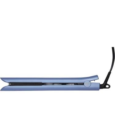 Luxe Hair Straightener 1'' Ceramic Flat Iron - Dual Voltage 110/240 for Professional Styling Curls & Waves - Blue Topaz - Buy Online on GoSupps.com
