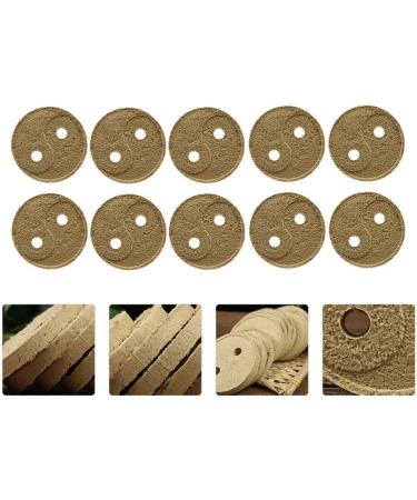 Buy Ifundom Moxa Cake & Sticks - 10 Pieces | Chinese Moxibustion Pads for Yin Yang Fengshui & Wellness - Buy Online on GoSupps.com