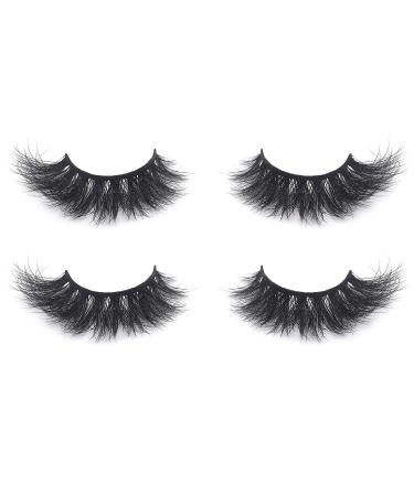 Huapan 4D Mink Eyelashes - 100% Natural and Dramatic Lashes for Fashion, Wedding, and Everyday | D625 - Buy Online on GoSupps.com