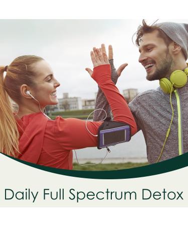 Full Body Detox & Cleanse Supplement - Quercetin 500mg Vitamin C & L-Cysteine for Lung Health Liver Support & Gut Cleanse - 90 Capsules - Buy Online on GoSupps.com