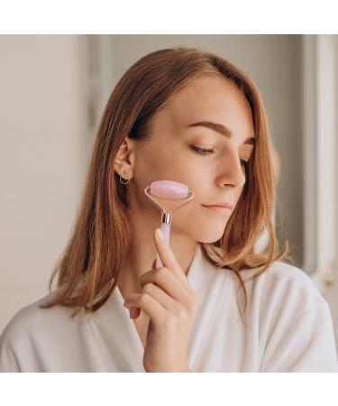 Gua Sha Facial Tools Set - Rose Quartz & Jade Stone Face Roller for Anti-Aging Wrinkle Relief & Eye Puffiness Shop Natural Beauty Skin Care Online - Buy Online on GoSupps.com