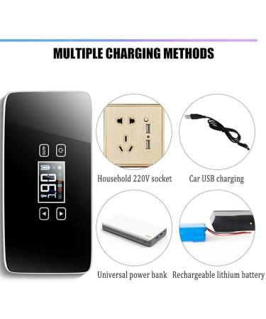 Insulin Refrigerator Luggage Capacity Diabetes Medicine Portable Refrigerator Car Charger And USB Precise Temperature Control 1 Battery 2battery - Buy Online on GoSupps.com