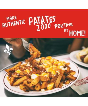 Patates 2000 Poutine Sauce Mix - Perfect for Cheese Fries Authentic Qu bec Poutine Award-Winning Family Recipe 42g 1-Pack - Buy Online on GoSupps.com