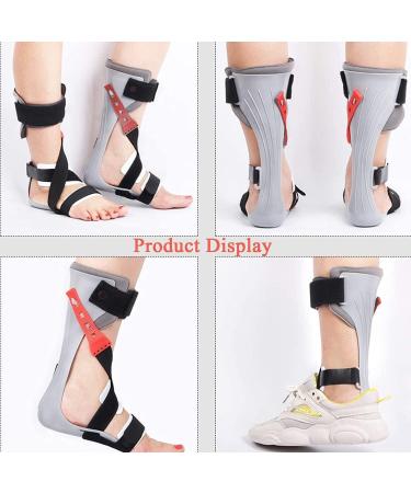 Adjustable Foot Drop Orthosis - X-Large Left Foot Stabilizer & Support | Sleep Ankle Brace for Optimal Posture - Buy Online on GoSupps.com