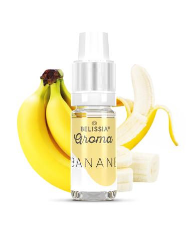 Belissia food aroma - banana - high -dose food aroma 10ml.For food cooking baking hobby refreshment and residue.Coffee banana