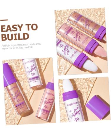 Balacoo 3pcs Highlight Pat Powder Glitter Highlighters Fairy Sticks Body Glitter for Women Powdery Makeup 1 count (Pack of 1) Assorted Color - Buy Online on GoSupps.com