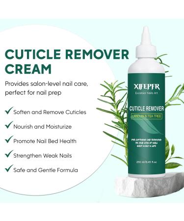 Cuticle Remover 8.45 FL OZ - Instant Softener & Salon Quality Care with Rosemary Scent - Professional Nail Care Gift for Women - Buy Online on GoSupps.com