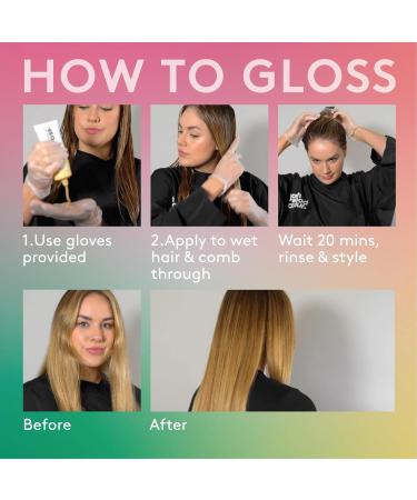 Josh Wood Hair Gloss (Champagne Blonde) - Semi-permanent gloss adds warm and golden tones refreshes and conditions hair colour - Lasts up to 6 washes - 100% Vegan - Cream (100ml X 2) Champagne Blonde (Pack of 2) - Buy Online on GoSupps.com