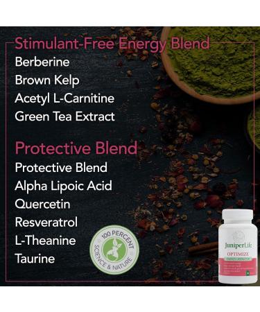 OPTIMIZE Supplement - Thyroid Antioxidant Cholesterol Memory & Energy Support | Berberine Acetyl L-Carnitine Theanine & More | Shop Internationally - Buy Online on GoSupps.com