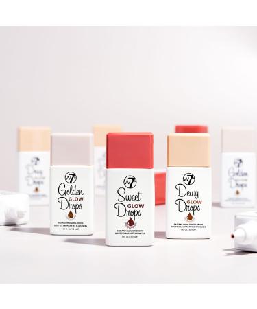W7 Dewy Glow Drops | Liquid Highlighter for Radiant Skin | International Shipping Available - Buy Online on GoSupps.com