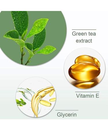 Green Clay Purifying Clay Stick Face Cover Deep Cleansing Moisturizing Facial Blackhead Remover Green Tea Face Cover Green Tea Purifying Style 1 - Buy Online on GoSupps.com