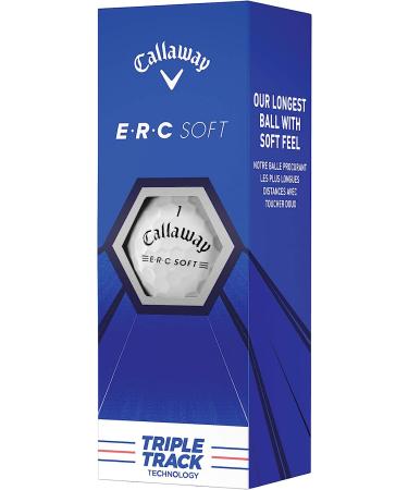 Callaway ERC Triple Track Golf Balls 12B PK 2021 Version White - Buy Online on GoSupps.com