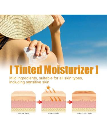 Crsetmyth Tinted moisturizer Tinted sunscreen tinted allinone day cream nourishing cream with moisturizing effect and SPSF50 protection light coverage for natural complexion - Buy Online on GoSupps.com