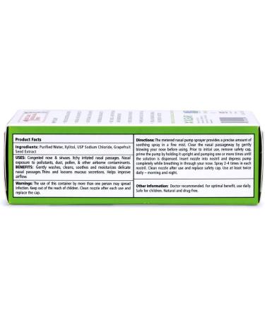 Xlear Xylitol Saline Nasal Spray 1.5 fl oz - Fast Relief for Nasal Congestion - Buy Online on GoSupps.com