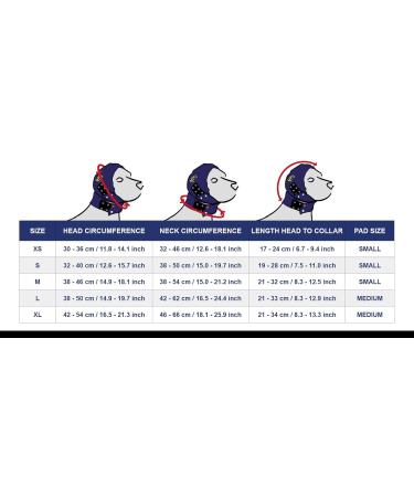 MPS Head Cover for Small Dogs - Protective & Comfortable with Cover Pad | International Shipping Available - Buy Online on GoSupps.com