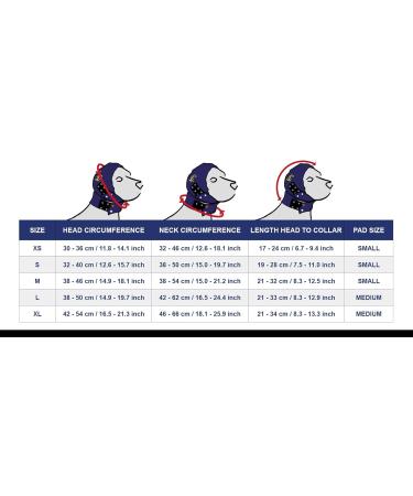 MPS Head Cover Pad for Dog - Medium (M) | 2 Pack - Durable & Comfort Fit - Buy Online on GoSupps.com
