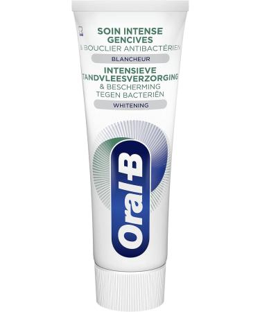 Oral-B Intense Gum Care Toothpaste and Antibacterial Shield Whitening 75ml - Buy Online on GoSupps.com