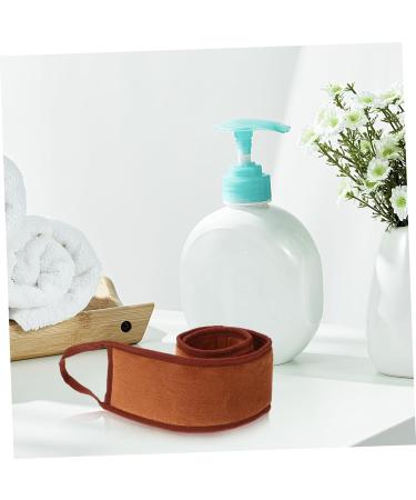  TOVINANNA Strip Pull Back Adults for Washable Women Lotion Apply Cream Body Self-Tanning Back Applicator Body Scrub Plush Brown - Buy Online on GoSupps.com