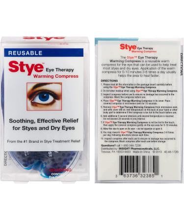 Stye Sterile Lubricant Eye Ointment with Warming Compress - Bundle Deal - Buy Online on GoSupps.com