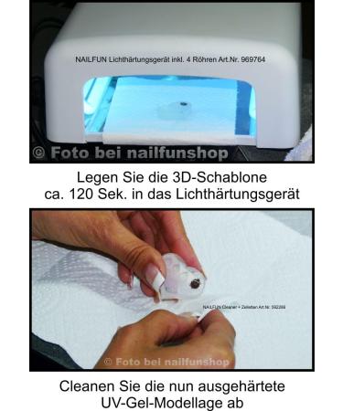 3D Stencil Leaves for UV Gel & Acrylic DIY Nail Art Design Tools for Stunning Manicures - Buy Online on GoSupps.com