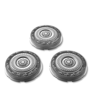 Philips Male Grooming Replacement Shaver Heads for Series 9000 SH91/53 Silver SH91/53 NEW