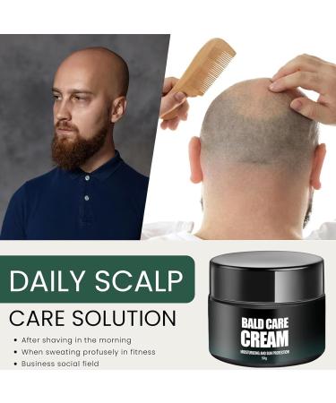 Nourishing bald cream scalp care cream natural bald cream for men head lotion for baldness nourishing and scalp care for bald people against skin irritations HairCare Cream - Buy Online on GoSupps.com