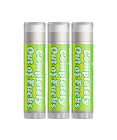 Delightfully Rude - "Completely Out of F's" Lip Balm - Set of Three