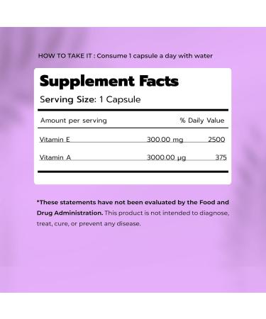 Health Pyramid Vitamins A & E for Healthy Vision, Skin & Bone Support - 60 Vegan Capsules - Buy Online on GoSupps.com