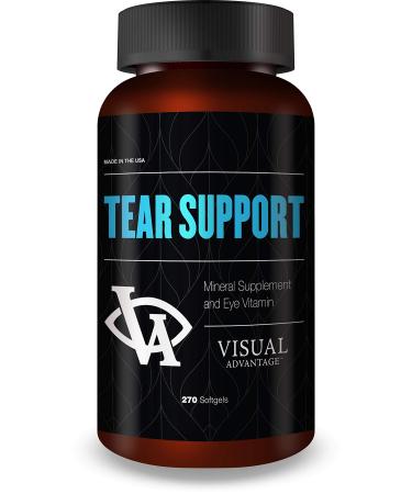 Tear Support Eye Vitamins - for Dry Eyes - 3 Month Supply