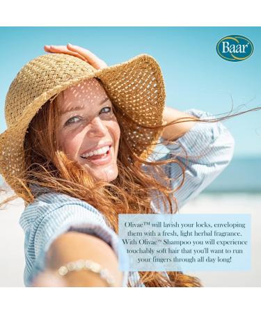 Buy Baar Olivae Organic Olive Oil Shampoo - Nourishing Hair Care with Aloe Vera & Jojoba Oil | 8 oz for All Hair Types - Buy Online on GoSupps.com