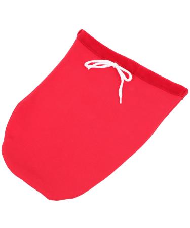 ARTIBETTER Cast Sock Gypsum Foot Covers Extra Width Socks Foot Warmer Cover Warm Plaster Stocking Foot and Ankle Casts Sock for Casted Foot Red 33x26.5x0.8cm