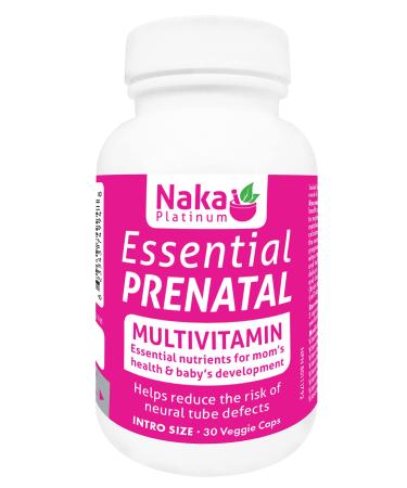 Naka Platinum Essential Prenatal - Multivitamin 30 Caps