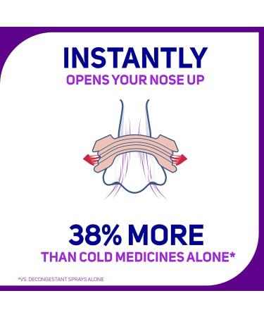 Breathe Right Lavender Scented Nasal Strips - 26 Count x 2 Packs for Drug-Free Nasal Congestion Relief - Buy Online on GoSupps.com