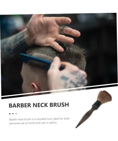 Beaupretty Neck Duster Hair Brush Duster Neck Brush Barber Brush Hair Cutting Accessories Barber Supplies Haircut Brush Hair Cutting Brush Barbers Brush Wood Hairdressing Tool Long Handle - Buy Online on GoSupps.com