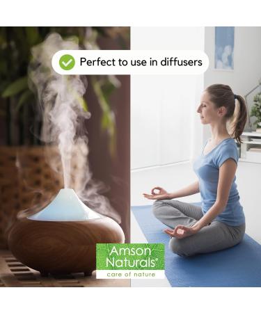 Lavender Essential Oil 4oz /120ml - 100% Pure & Natural by Amson Naturals - Buy Online on GoSupps.com