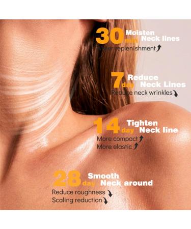 Turmeric Neck Firming Cream Turmeric Neck Cream for Firming Anti-Aging Hydration Reduce Neck Wrinkles Lifting Cream for Sagging Skin Fine Lines D collet  - Buy Online on GoSupps.com