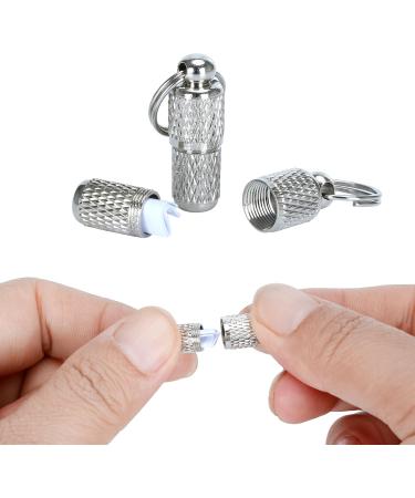 Welsberg 6-Piece Waterproof Address Pendant & Sleeve Set for Dogs & Cats | Ultra-Light Silver Trailer Caps - Buy Online on GoSupps.com