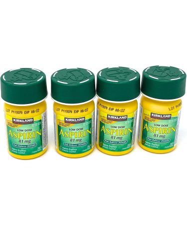 KIRKLAND SIGNATURE Low Dose Aspirin - 1460 Count (4 Pack) - Buy Online on GoSupps.com