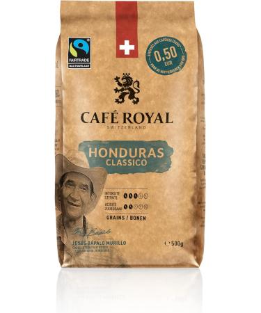 Caf Royal Honduras Classic Coffee Beans 500g - Intensity 3/5 - 100% Arabica Fairtrade - Buy Online on GoSupps.com