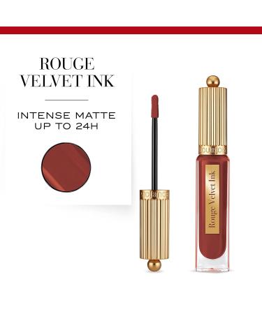 Bourjois Rouge Velvet Ink Lipgloss 26 Haute Chocolate - Long-Lasting Matte Finish | International Shipping Available - Buy Online on GoSupps.com