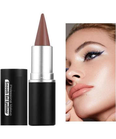 Gel Eye Liner Waterproof Smudge Proof Natural Cream Makeup LongLasting Texture Double Use Formula Ideal for and Evening Looks1 Piece 5 - Buy Online on GoSupps.com