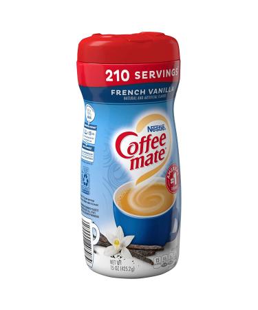 Coffee Mate French Vanilla Powder Creamer 15 Oz - Pack of 6 | Rich Flavor for Coffee Lovers - Buy Online on GoSupps.com