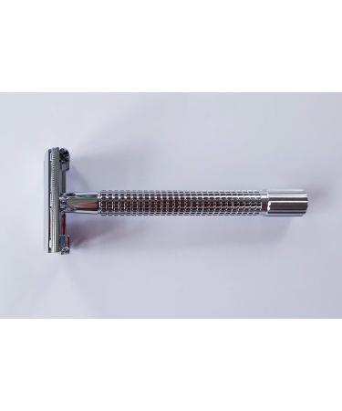 Hans Baier Safety Razor - Metal Butterfly System for Precision Shaving | International Shipping Available - Buy Online on GoSupps.com