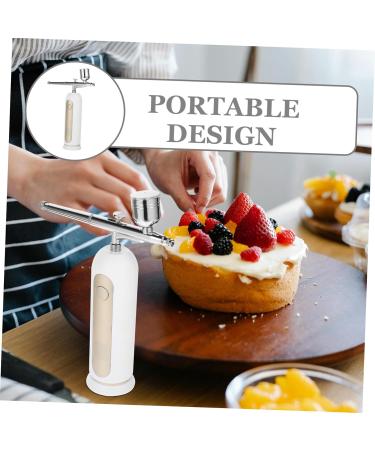 WOFASHPURET 1 Set Spray Hydrating Apparatus Nail Kit Cake Decorating Kit Makeup Kit Aluminum Alloy White 19.00X15.50X4.50CM White - Buy Online on GoSupps.com